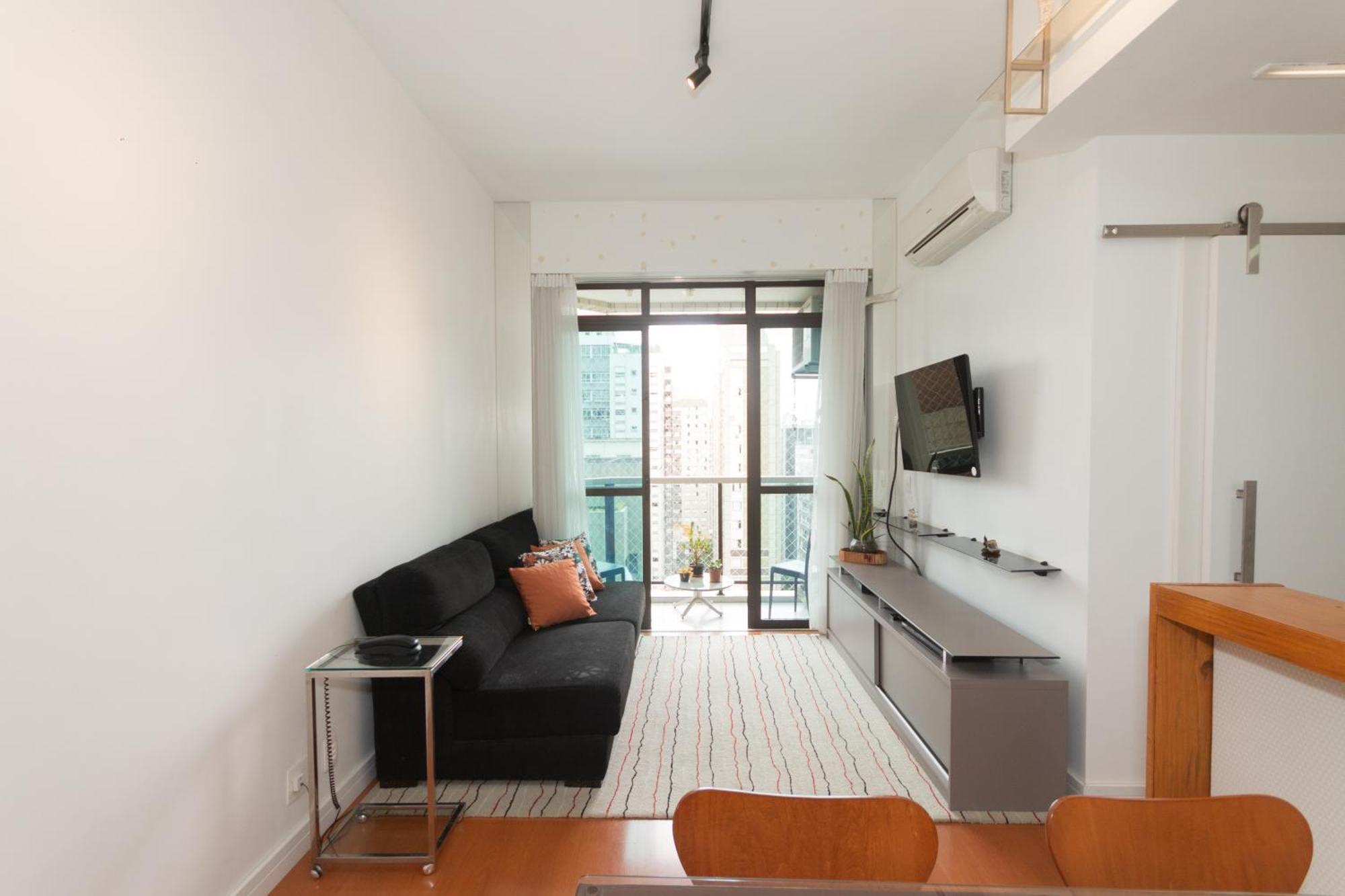 Volpi Residence Na Savassi - Sinta-Se Em Casa! 벨루오리존치 객실 사진