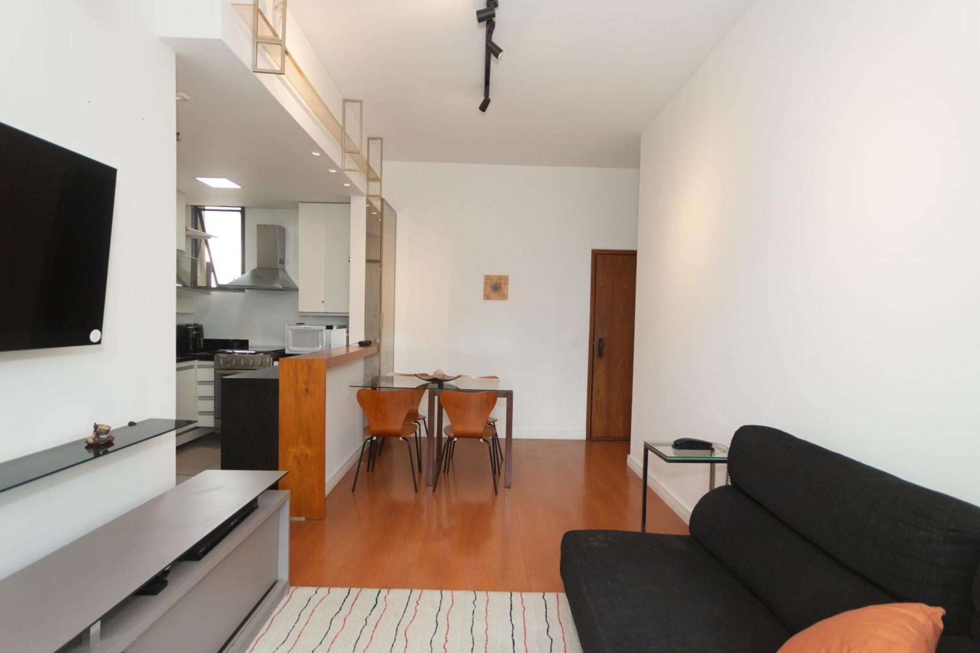 Volpi Residence Na Savassi - Sinta-Se Em Casa! 벨루오리존치 객실 사진